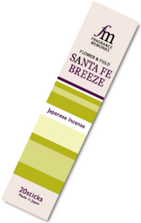Купить Благовоние Santa Fe Breeze (Бриз в Санта-Фе), 20 палочек по 9 см в интернет-магазине Dharma.ru