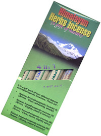 Купить Himalayan Herbs Incense (набор из 4 благовоний), 19 палочек по 19 см в интернет-магазине Dharma.ru