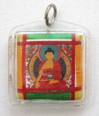 Купить Тибетский защитный амулет с Буддой Шакьямуни в интернет-магазине Dharma.ru