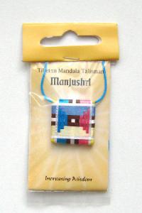 Купить Тибетский амулет-мандала Манджушри в интернет-магазине Dharma.ru