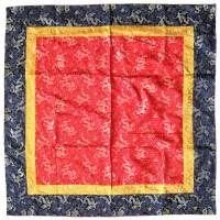 Купить Алтарное покрывало (красное с синей окантовкой), 97 x 97 см в интернет-магазине Dharma.ru