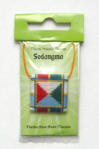 Купить Тибетский амулет-мандала Содангма (Махапратисара) в интернет-магазине Dharma.ru