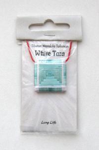 Купить Тибетский амулет-мандала Белая Тара в интернет-магазине Dharma.ru