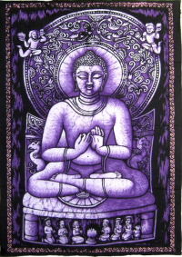 Панно Будда (фиолетовое). 