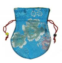 Купить Мешочек для четок,  11,5 x 14,5 см, голубой в интернет-магазине Dharma.ru
