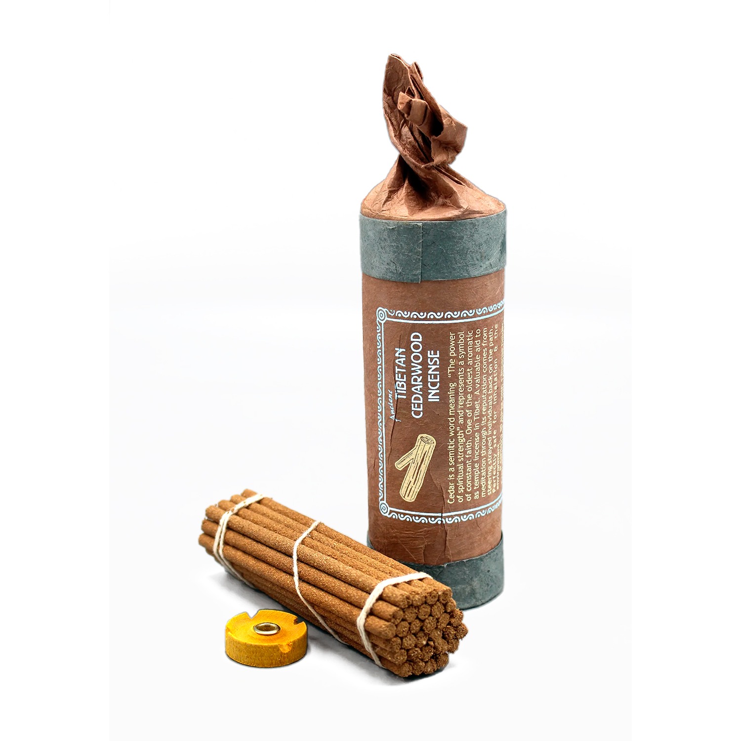 Купить Благовоние Tibetan Cedarwood Incense / кедр, 30 палочек по 13 см в интернет-магазине Dharma.ru