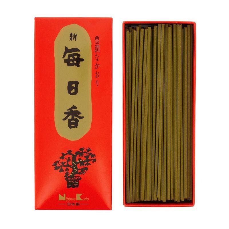 Купить Благовоние Shin Mainichikoh Sandalwood (сандаловое дерево), 170 палочек по 13,5 см в интернет-магазине Dharma.ru