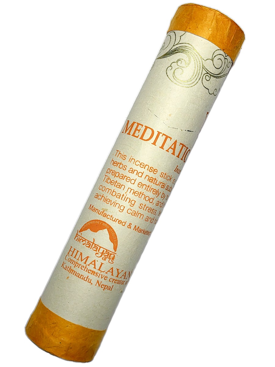 Благовоние Meditation Incense / медитация, 30 палочек по 20 см. 