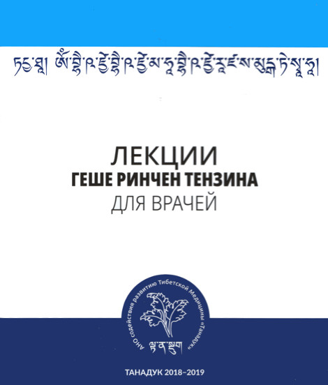 Папка для подшивки изданий "Лекции геше Ринчен Тензина для врачей", 19,8 x 23 см
