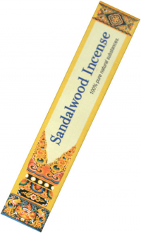 Благовоние Sandalwood Incense, 16 палочек по 9,5 см. 