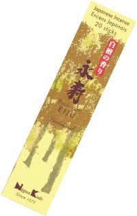 Благовоние Byakudan Eiju (сандаловое дерево), 20 палочек по 14 см. 